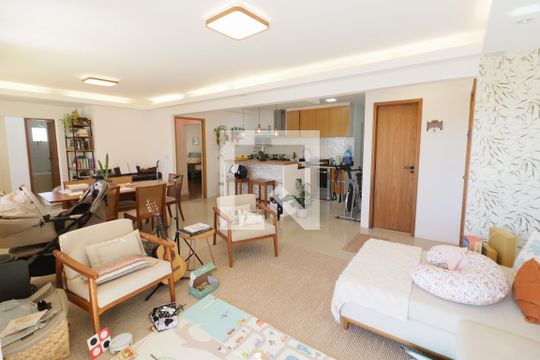 Sala de apartamento para alugar com 2 quartos, 115m² em Cidade São Francisco, São Paulo