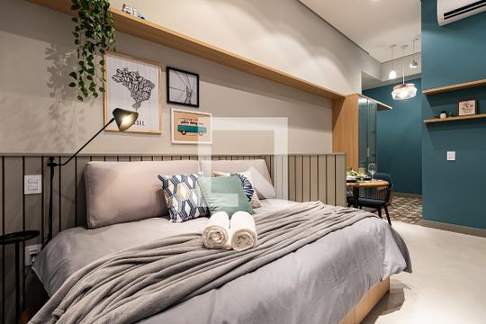 Sala/Quarto de kitnet/studio à venda com 1 quarto, 34m² em Vila Mariana, São Paulo