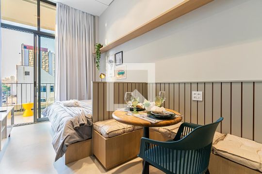 Sala/Quarto de kitnet/studio à venda com 1 quarto, 34m² em Vila Mariana, São Paulo