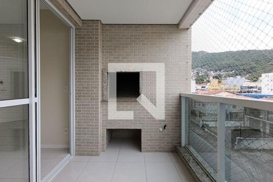 Varanda da Sala/cozinha de apartamento para alugar com 2 quartos, 80m² em Trindade, Florianópolis