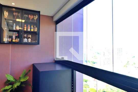 Varanda gourmet de apartamento à venda com 2 quartos, 58m² em Vila Dusi, São Bernardo do Campo