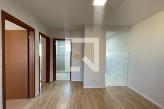 Sala de apartamento à venda com 2 quartos, 56m² em Canudos, Novo Hamburgo