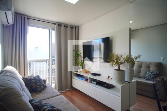 Sala de apartamento à venda com 2 quartos, 48m² em Primavera, Novo Hamburgo