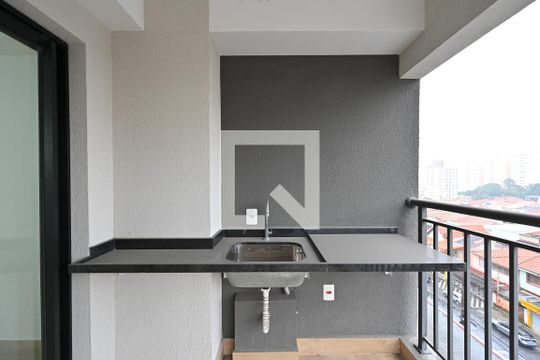 Varanda de apartamento à venda com 1 quarto, 46m² em Vila da Saúde, São Paulo