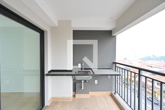 Varanda de apartamento à venda com 1 quarto, 46m² em Vila da Saúde, São Paulo