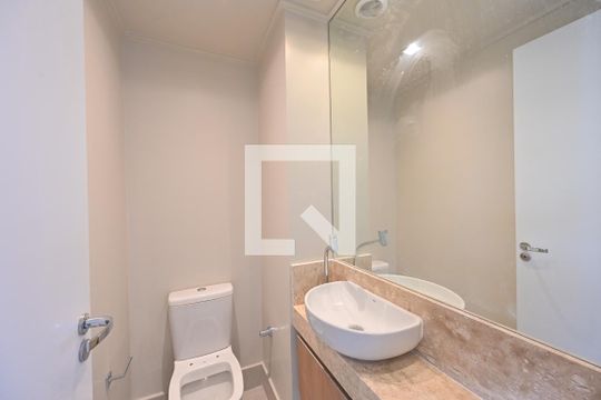 Lavabo de apartamento à venda com 1 quarto, 49m² em Vila Clementino, São Paulo