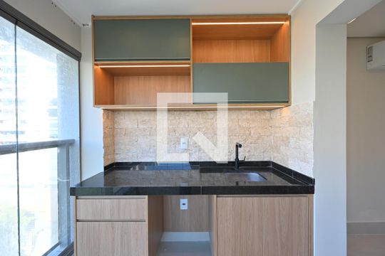 Varanda de apartamento à venda com 1 quarto, 49m² em Vila Clementino, São Paulo