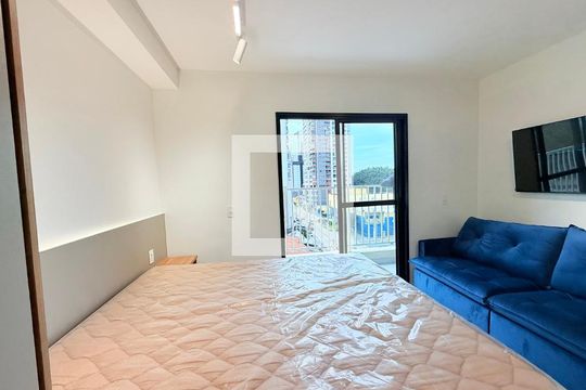 Studio de kitnet/studio para alugar com 1 quarto, 26m² em Santo Amaro, São Paulo