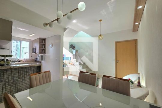 Sala  de apartamento à venda com 2 quartos, 159m² em Buritis, Belo Horizonte