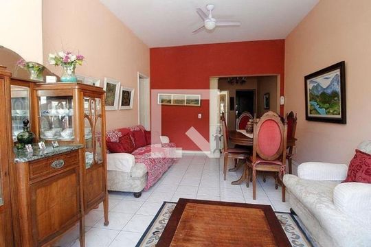 Sala de apartamento para alugar com 2 quartos, 88m² em Copacabana, Rio de Janeiro