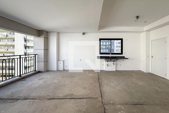 Sala/Cozinha de apartamento à venda com 3 quartos, 201m² em Jardim Paulista, São Paulo