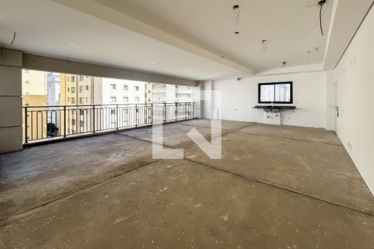 Sala/Cozinha de apartamento à venda com 3 quartos, 201m² em Jardim Paulista, São Paulo