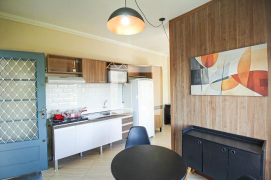 Sala/Cozinha de kitnet/studio para alugar com 1 quarto, 20m² em Nossa Senhora do O, São Paulo