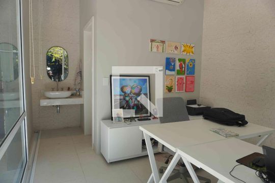 Escritório de casa de condomínio à venda com 4 quartos, 390m² em Residencial Seis (alphaville), Santana de Parnaíba