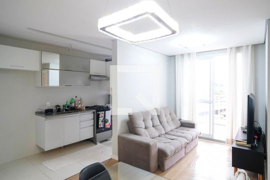 Sala de apartamento para alugar com 2 quartos, 50m² em Rudge Ramos, São Bernardo do Campo