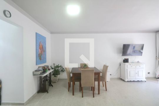 Sala de apartamento para alugar com 3 quartos, 174m² em Barra Funda, Guarujá
