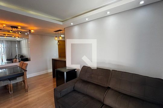 Sala - Sala de Jantar  de apartamento à venda com 2 quartos, 66m² em Parque Sao Vicente, Santo André