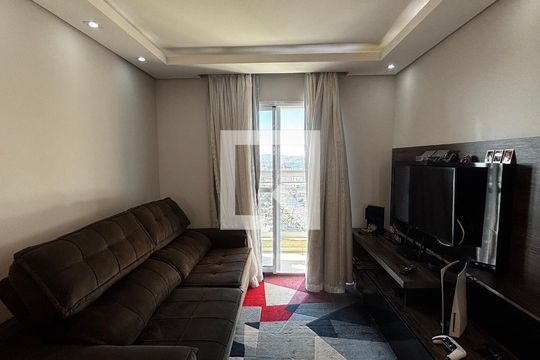 Sala - Sala de Jantar  de apartamento à venda com 2 quartos, 66m² em Parque Sao Vicente, Santo André