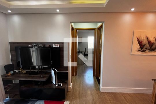 Sala - Sala de Jantar  de apartamento à venda com 2 quartos, 66m² em Parque Sao Vicente, Santo André