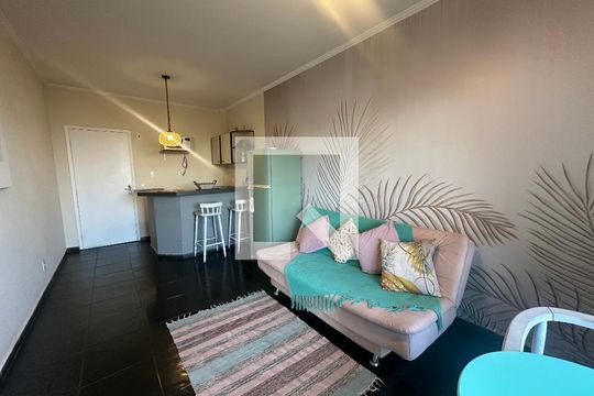 Apartamento para alugar com 1 quarto, 47m² em Itararé, São Vicente