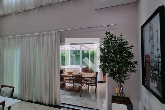 Sala de jantar de casa de condomínio para alugar com 4 quartos, 400m² em Jardim Green Park Residence, Hortolândia