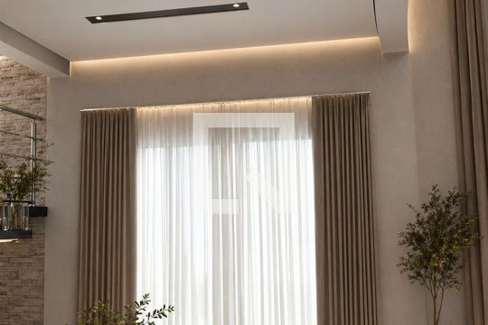 Sala de casa de condomínio para alugar com 4 quartos, 400m² em Jardim Green Park Residence, Hortolândia