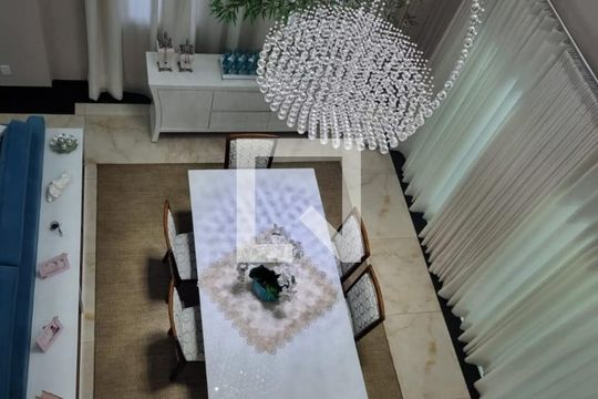 Sala de jantar de casa de condomínio para alugar com 4 quartos, 400m² em Jardim Green Park Residence, Hortolândia
