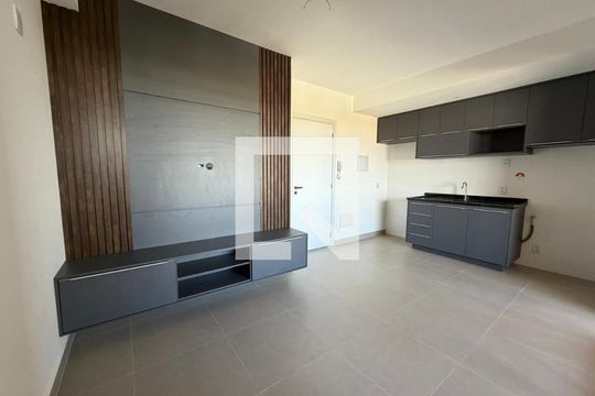 Sala/Cozinha de apartamento para alugar com 1 quarto, 44m² em Granja Marileusa, Uberlândia