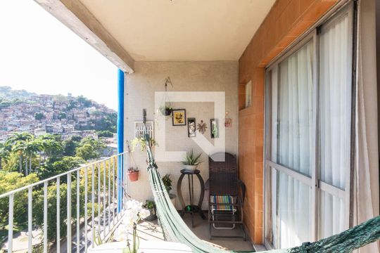 Varanda da Sala de apartamento para alugar com 2 quartos, 72m² em Vila Isabel, Rio de Janeiro