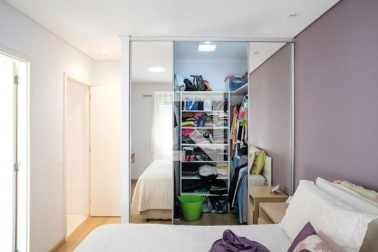 Suíte de apartamento à venda com 3 quartos, 143m² em Santa Maria, São Caetano do Sul