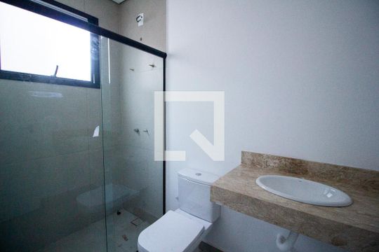 Banheiro da Suíte de apartamento para alugar com 3 quartos, 130m² em Jardim Vera Cruz, Sorocaba