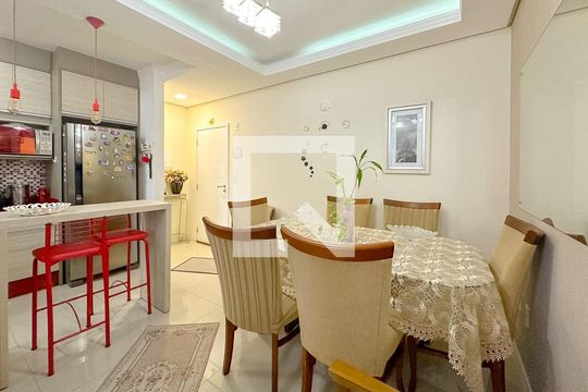 Sala de Jantar de apartamento para alugar com 3 quartos, 70m² em Areias, São José