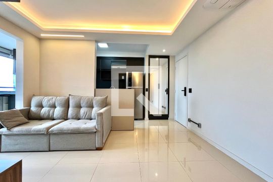 Sala de apartamento à venda com 2 quartos, 59m² em Vila Paulista, São Paulo