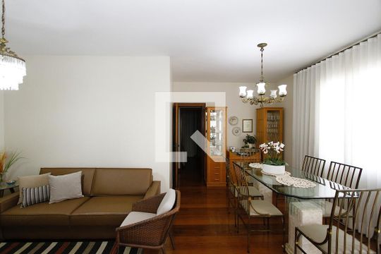 Sala de apartamento à venda com 3 quartos, 96m² em Barroca, Belo Horizonte