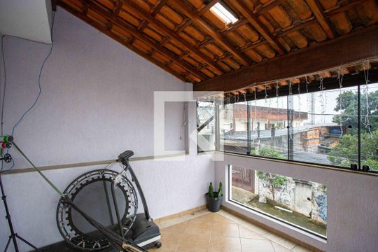 Varanda da Sala de casa à venda com 4 quartos, 130m² em Casa Grande, Diadema