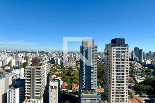 Vista da Varanda de apartamento para alugar com 2 quartos, 58m² em Pinheiros, São Paulo