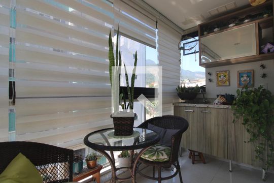 Sala - Varanda de apartamento à venda com 2 quartos, 60m² em Freguesia (jacarepaguá), Rio de Janeiro