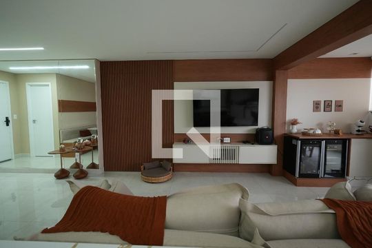 Sala de apartamento à venda com 3 quartos, 125m² em Vila Santa Teresa, Santo André
