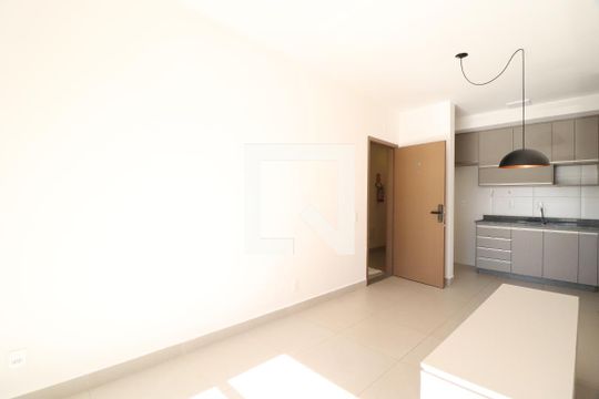 Sala de apartamento para alugar com 2 quartos, 54m² em Jaraguá, Uberlândia