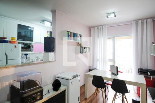 Sala de apartamento à venda com 2 quartos, 61m² em Barcelona, São Caetano do Sul