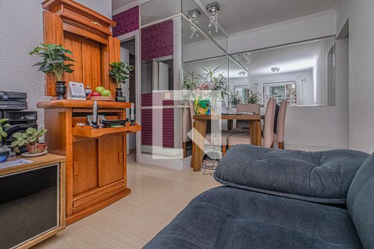 sala_5 de apartamento à venda com 2 quartos, 61m² em Vila Gumercindo, São Paulo