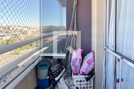 Sacada de apartamento à venda com 2 quartos, 54m² em Conjunto Residencial Pombeva, São Bernardo do Campo