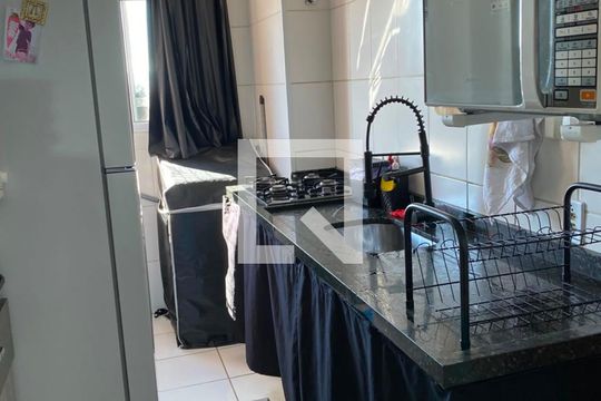 Cozinha de apartamento à venda com 2 quartos, 44m² em Jardim Vergueiro, São Paulo