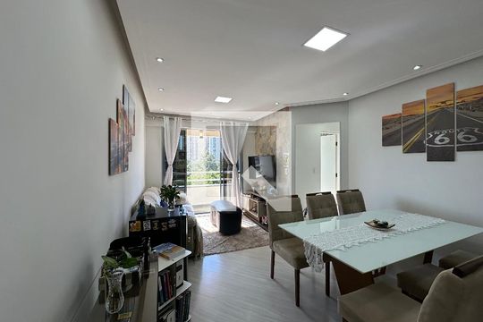 Sala de apartamento à venda com 2 quartos, 66m² em Jardim Barueri, Barueri