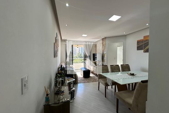 Sala de apartamento à venda com 2 quartos, 66m² em Jardim Barueri, Barueri