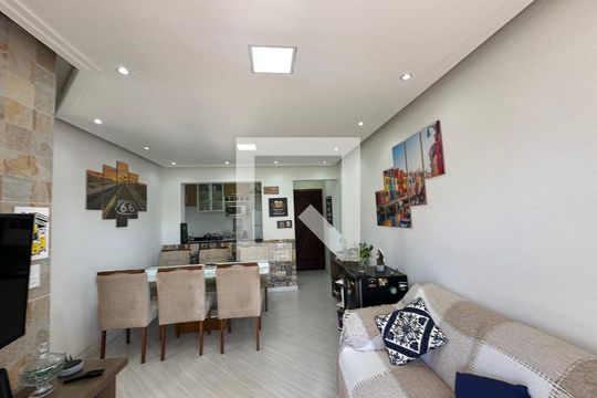 Sala de apartamento à venda com 2 quartos, 66m² em Jardim Barueri, Barueri