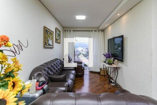 Sala de apartamento para alugar com 3 quartos, 92m² em Parque Santana, Mogi das Cruzes