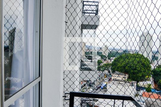 Varanda da Sala de apartamento à venda com 3 quartos, 82m² em Vila Progresso, Guarulhos