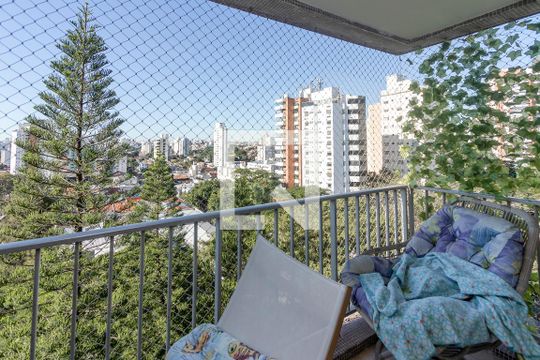 Varanda de apartamento para alugar com 3 quartos, 140m² em Campo Belo, São Paulo