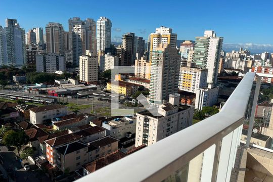 Apartamento para alugar com 1 quarto, 46m² em Campo Grande, Santos